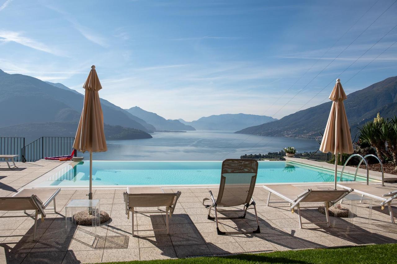 Residence Cafelicita - Promotion - Apartments Lake View - Infinity Pool - Jacuzzi Gravedona Dış mekan fotoğraf