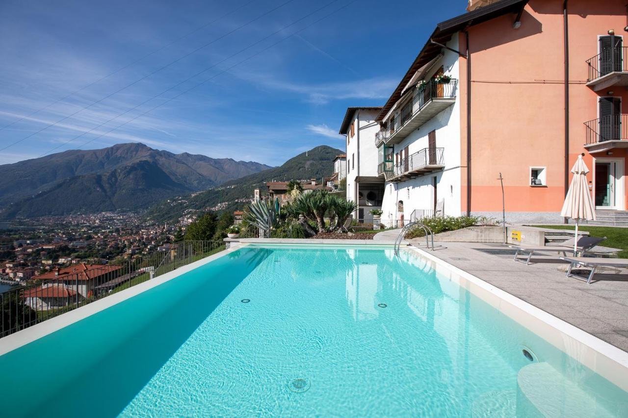 Residence Cafelicita - Promotion - Apartments Lake View - Infinity Pool - Jacuzzi Gravedona Dış mekan fotoğraf