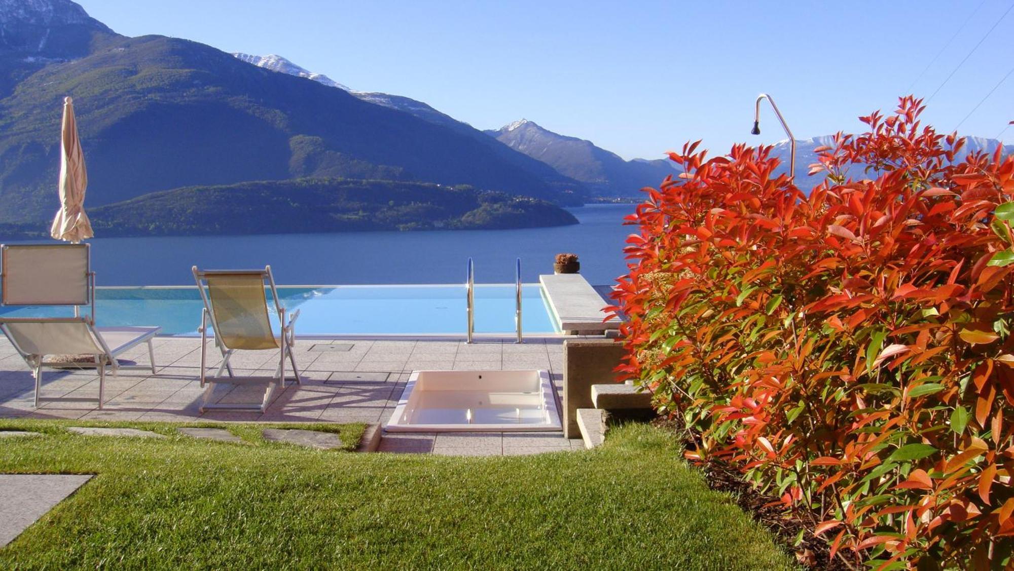 Residence Cafelicita - Promotion - Apartments Lake View - Infinity Pool - Jacuzzi Gravedona Dış mekan fotoğraf